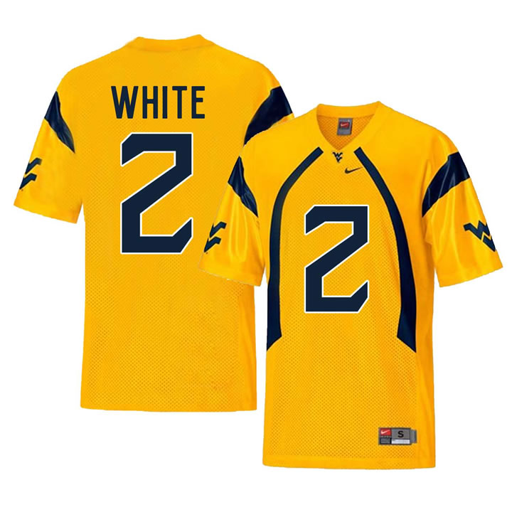 West Virginia Mountaineers 2 Ka'Raun White Gold College Football Jersey Dzhi,We sell and wholesale West Virginia Mountaineers 2 Ka'Raun White Gold College Football Jersey Dzhi on line form chian!